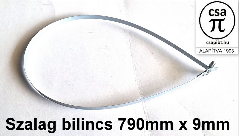 Szalag bilincs 790mm x 9mm